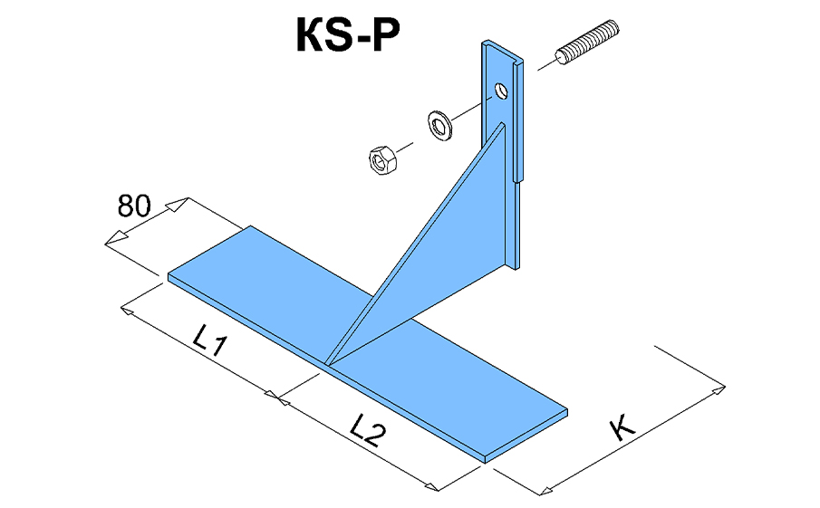 Рядовой кронштейн BAUT KS-P