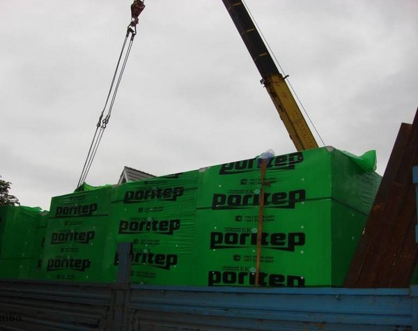 Газобетонный блок PORITEP г. Коломна (бывший El-Block) D500 B3,5 625х250х75