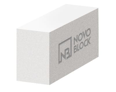 Блок газобетонный стеновой D600 NOVOBLOCK B3,5 625х200х250мм