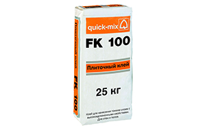 Плиточный клей quick-mix FK100, 25 кг