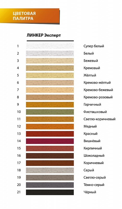 Цветной кладочный раствор Perfekta Линкер Эксперт, упаковка 25 кг, бежевый 1-20