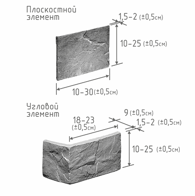 Искусственный камень KAMROCK Коллекция "Византийский дворец" 02950